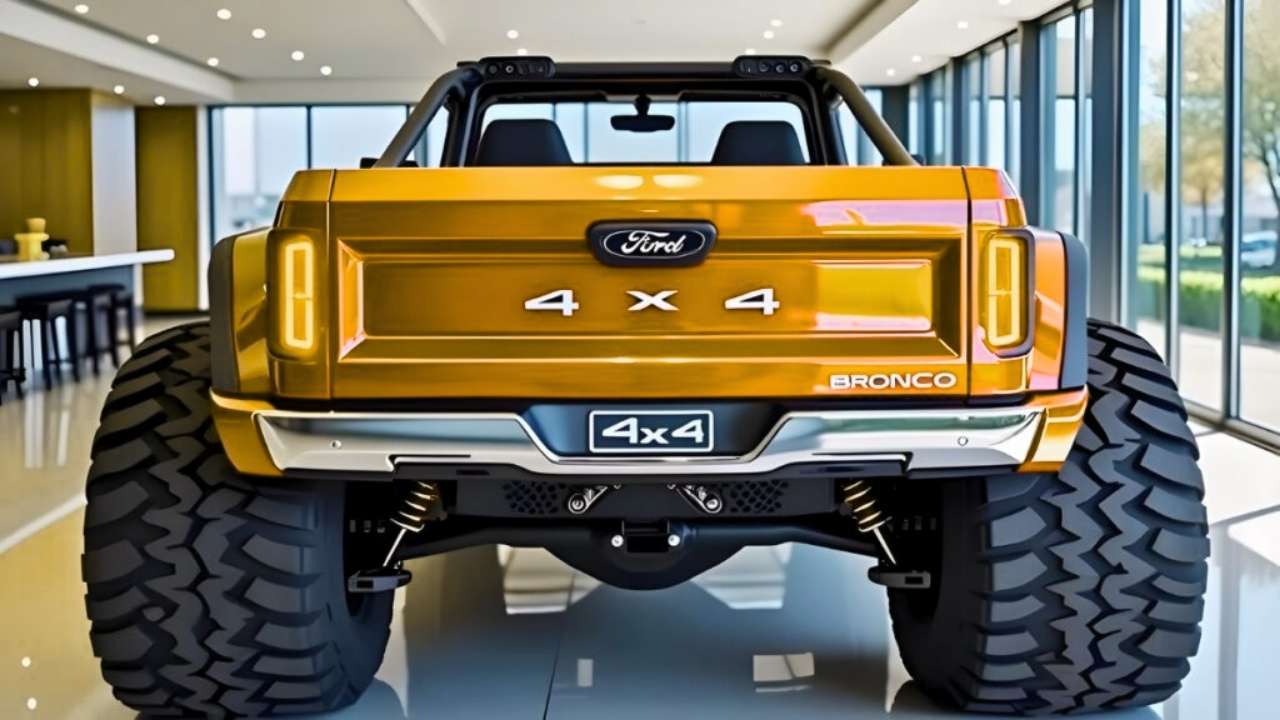 2026 Ford Bronco 4×4 Unveiled: More Power, Bolder Design & Smarter Off-Road Tech